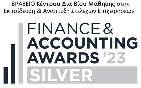 Silver Award Finance & Accounting Awards 2023